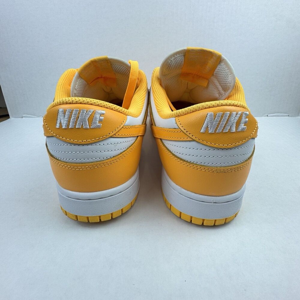 Nike Dunk Low Laser Orange Womens Size 11.5 DD1503-800 Orange White Sneakers - Picture 9 of 9